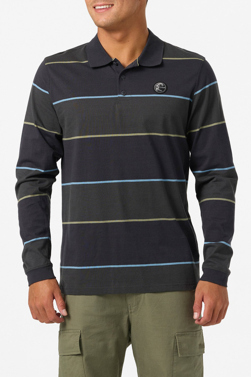 O'Riginals Cassidy Long Sleeve Knit Standard Fit Polo 3