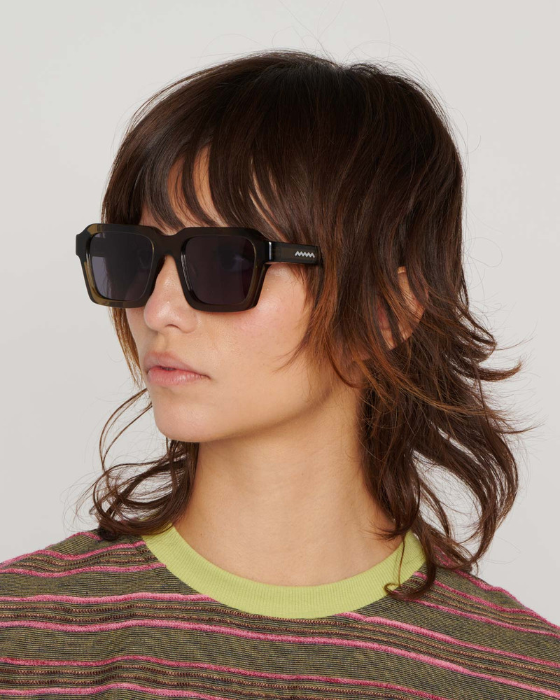 BRAIN DEAD Staunton Post Modern Primitive Eye Protection - Black Smoke outlook