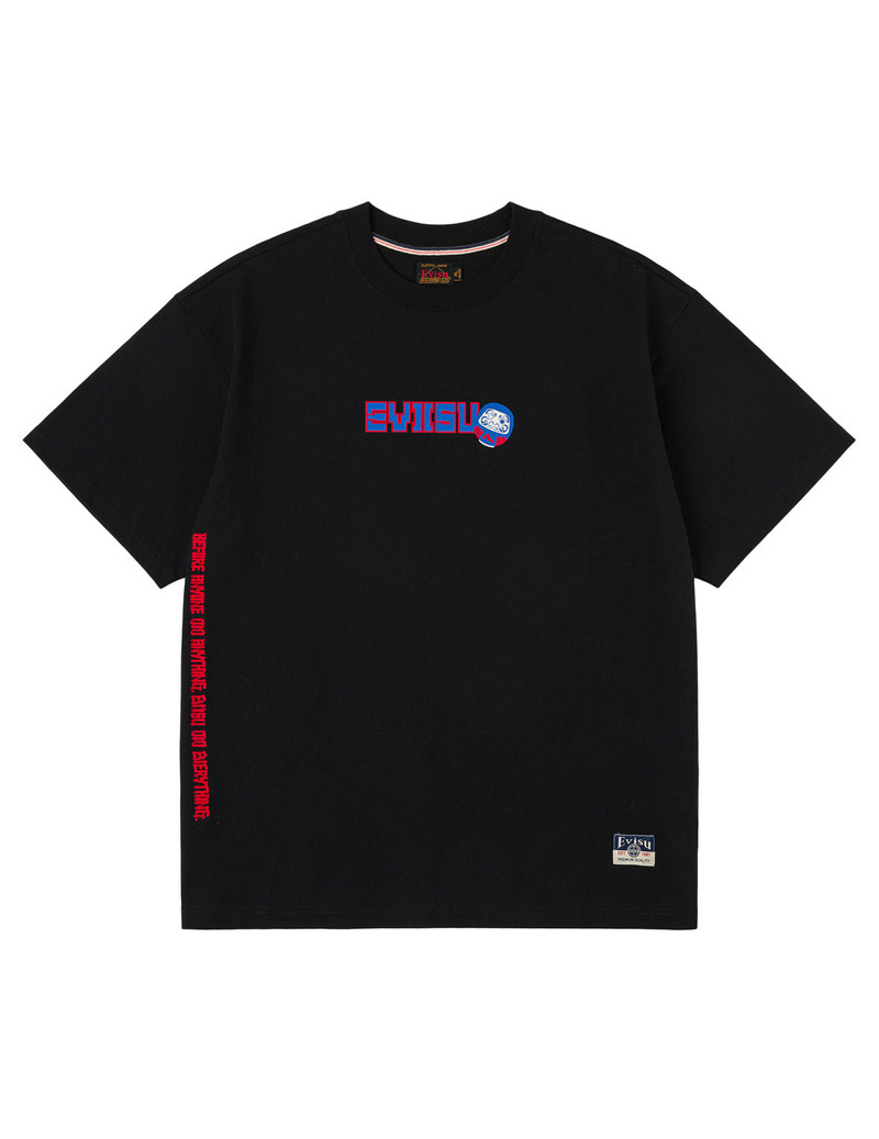 EVISU Arcade style Daruma T-shirt outlook