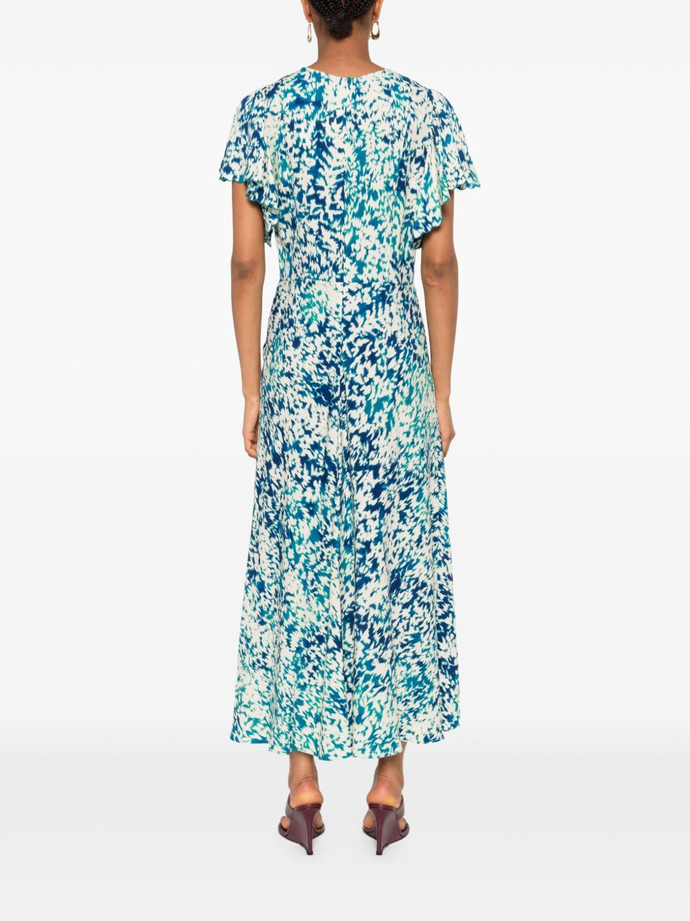 ruffled maxi dress - 4