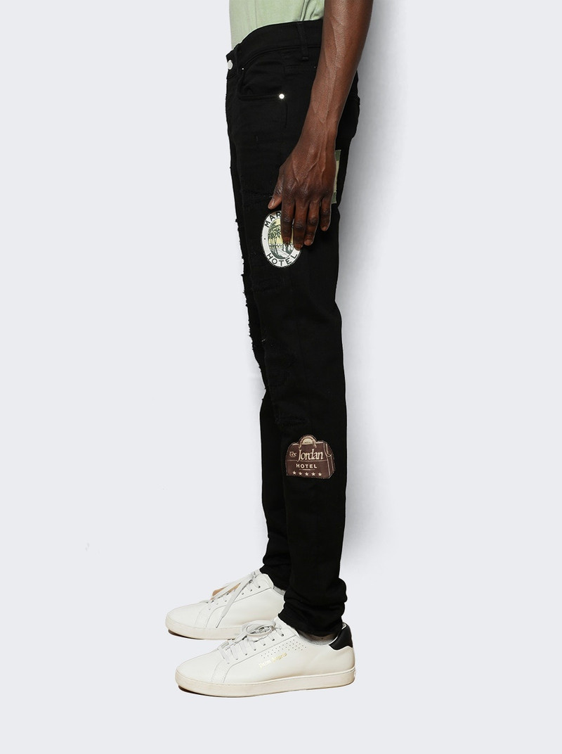 Travel Patch Repair Jean Black 4