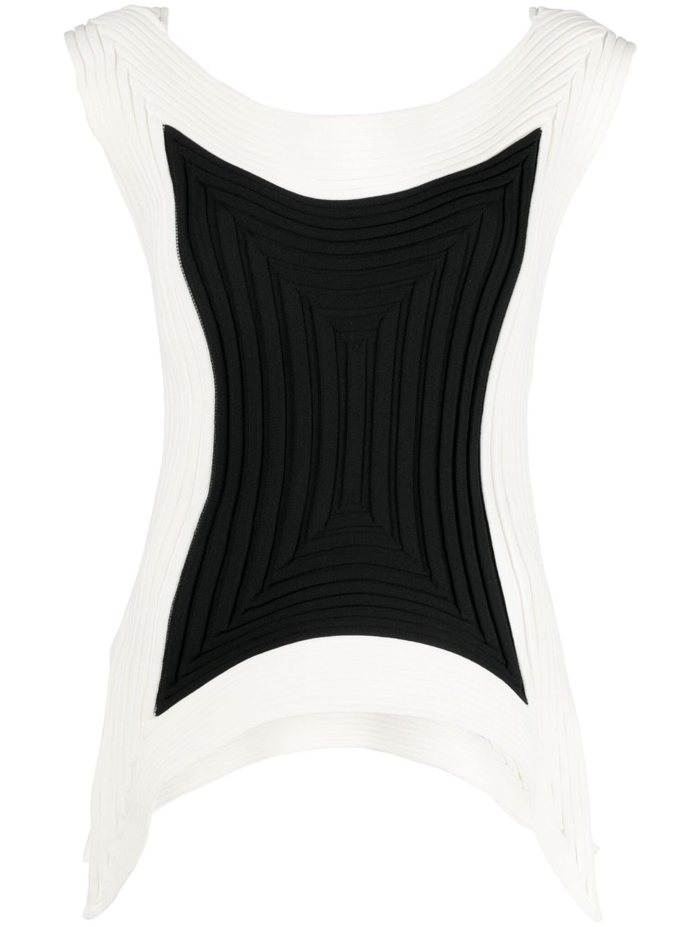 ISSEY MIYAKE リブ編みトップス ブラック サイズ2 40/2 JERSEY STITCH Top Black – ISSEY MIYAKE EU