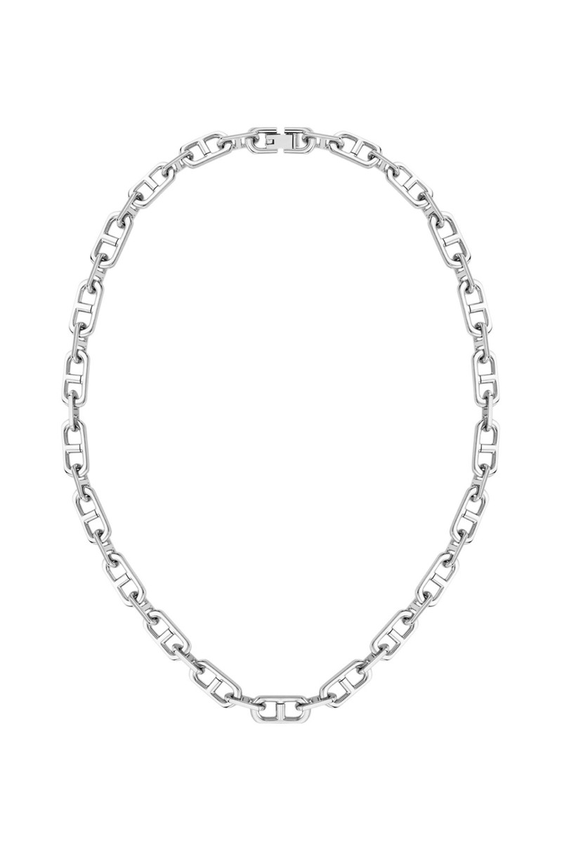 BOSS POLISHED AND BRUSHED CHAIN NECKLACE outlook
