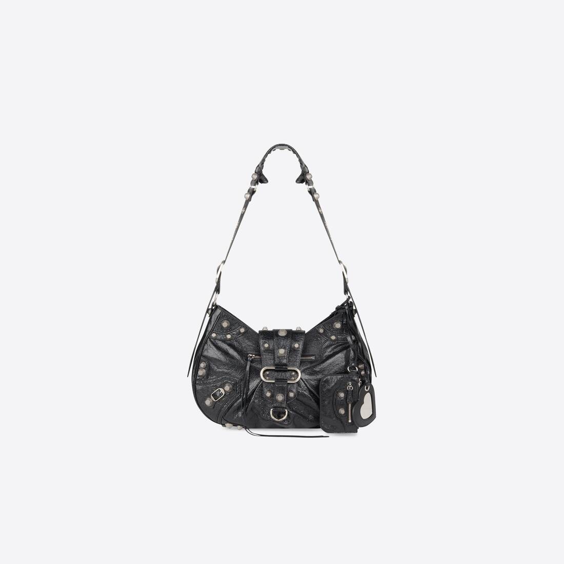 Women's Le Cagole Medium Shoulder Bag in Black - 1