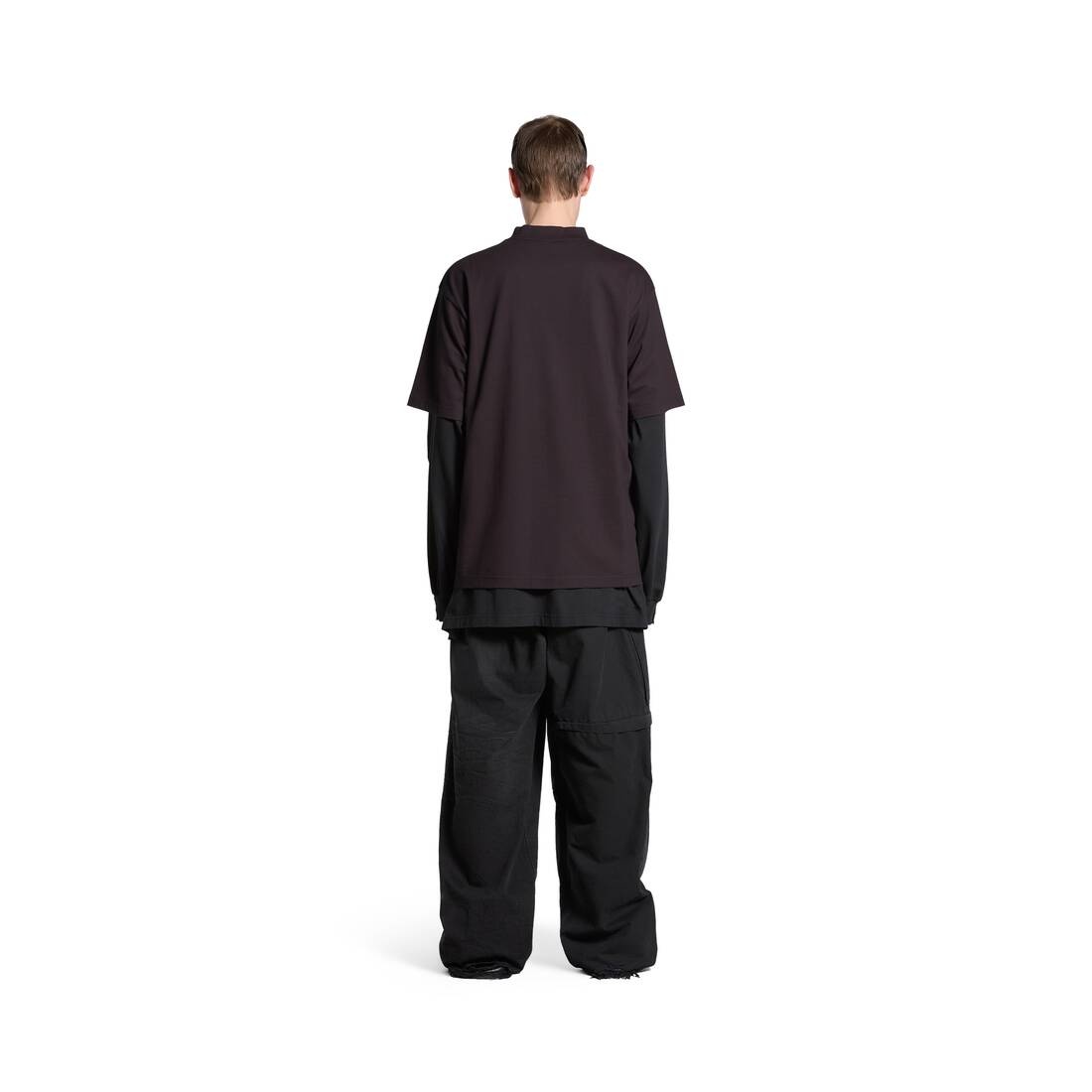 Lo_ve T-shirt Medium Fit in Black/grey - 4
