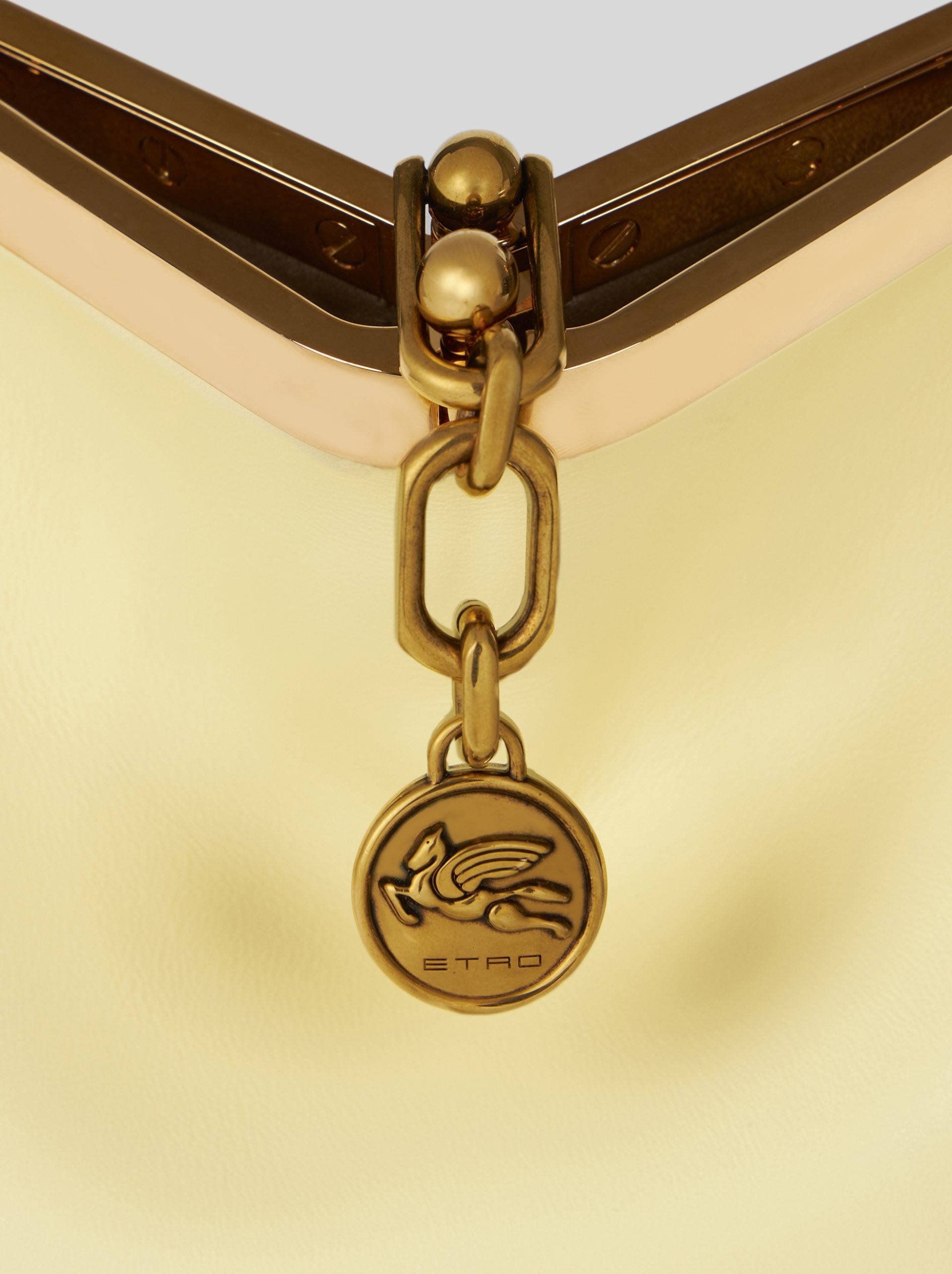 Etro – Vela Mini Con Infilature Giallino - 5