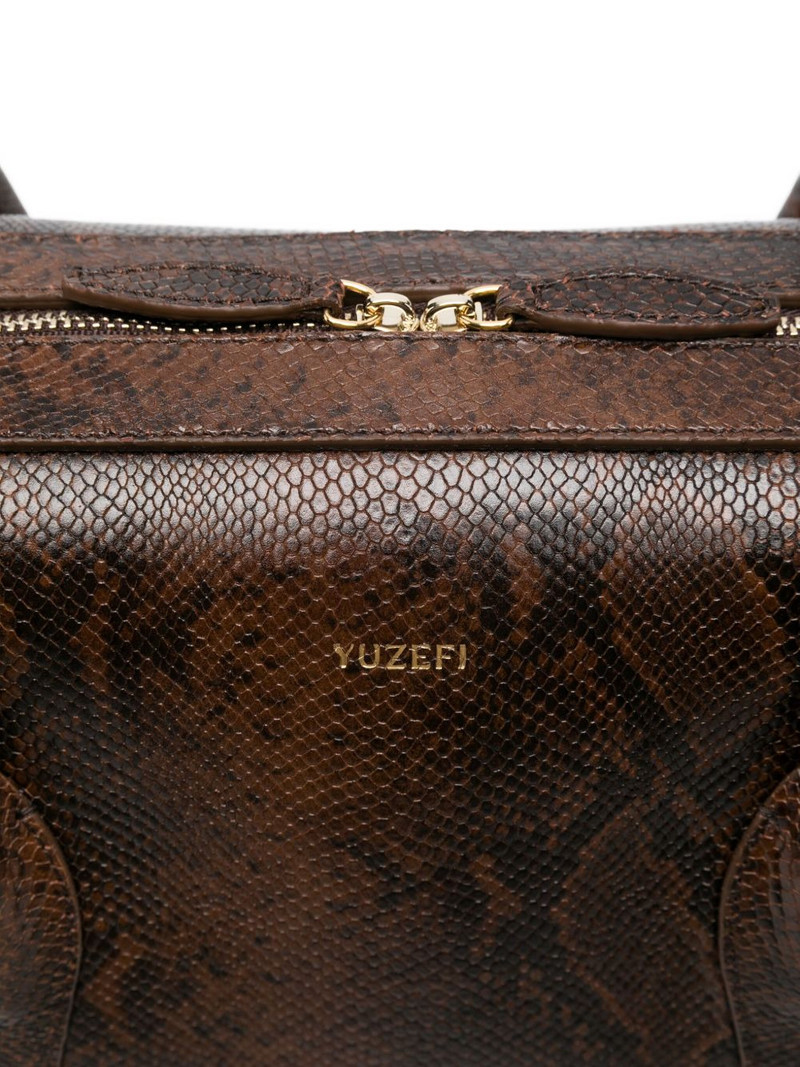 Brioche leather shoulder bag 4