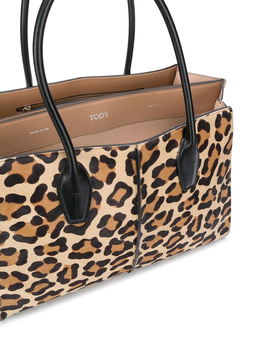 leopard print tote bag - 5