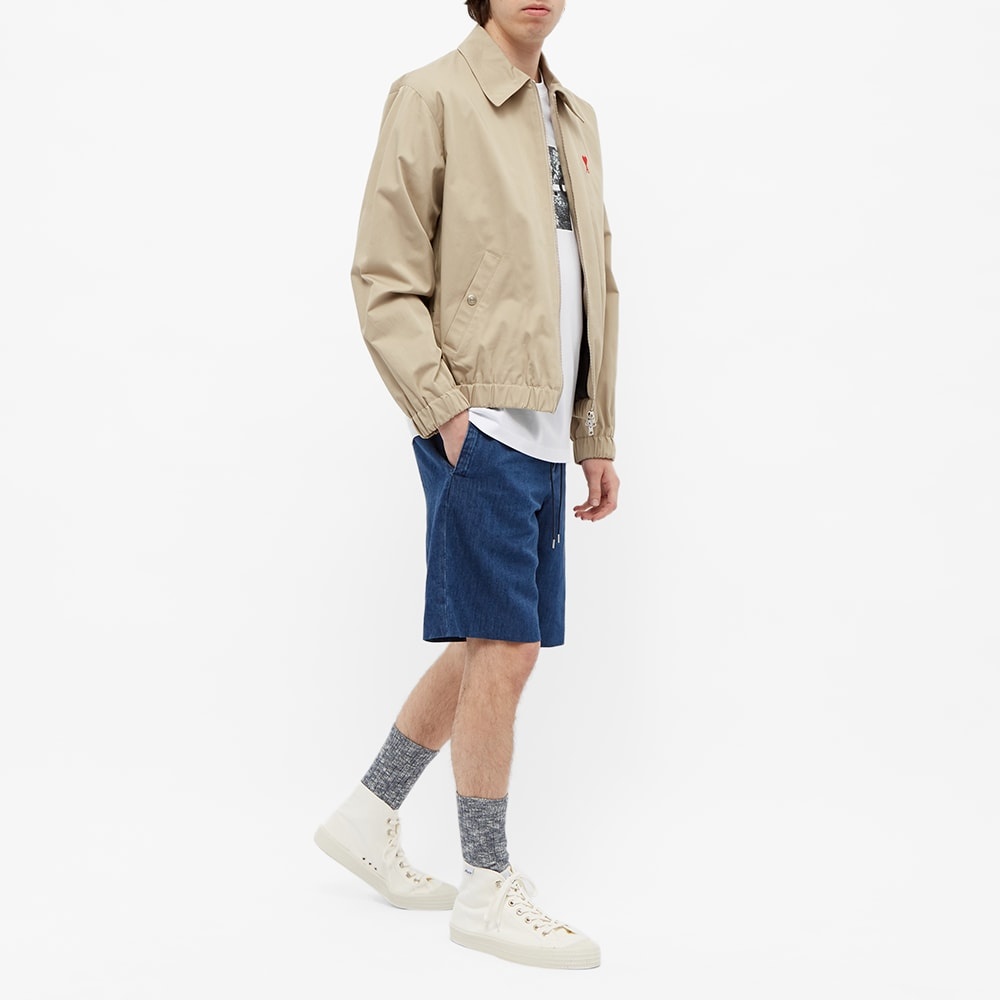 A.P.C Etienne Drawstring Denim Shorts - 6