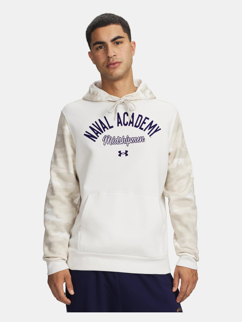 Under Armour UA Rival Fleece Collegiate Blocked outlook