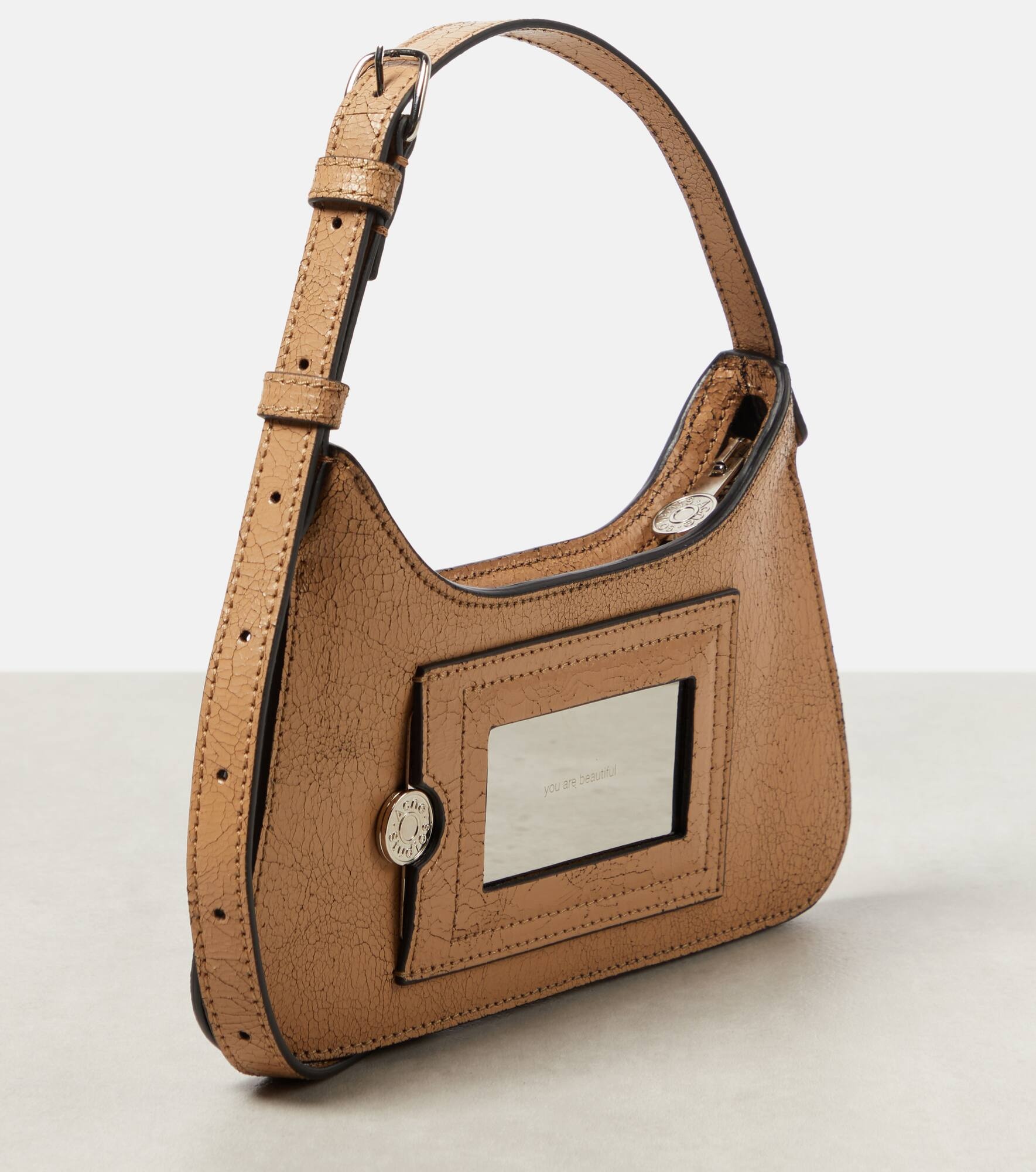 Platt Micro leather shoulder bag - 4
