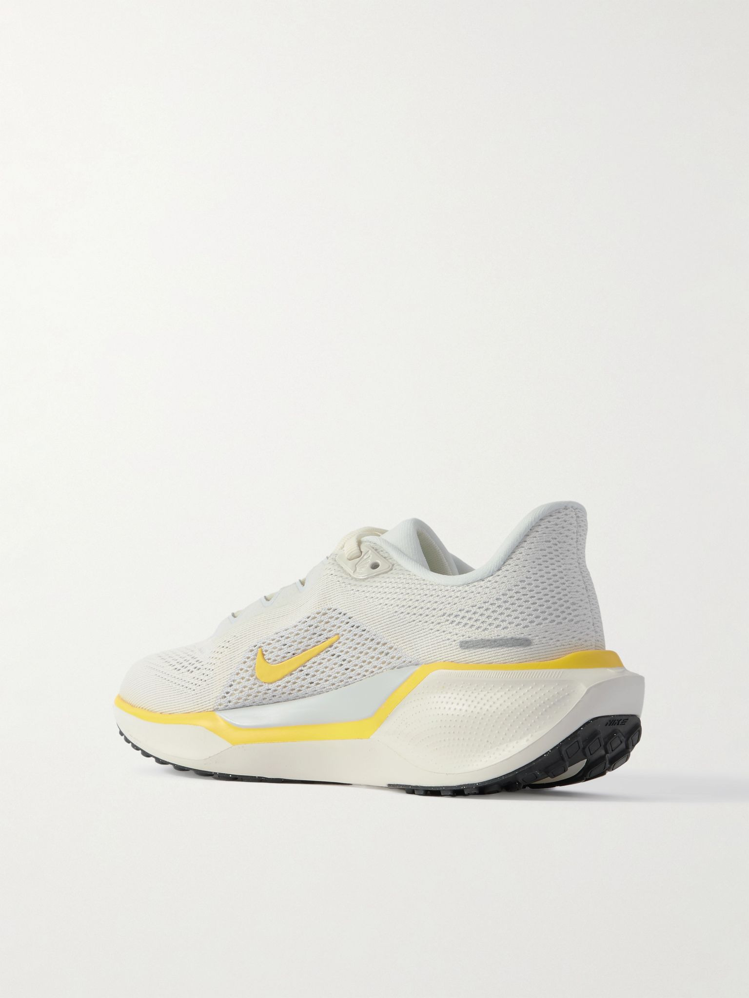 Pegasus 41 rubber-trimmed mesh sneakers Pastel yellow - 3