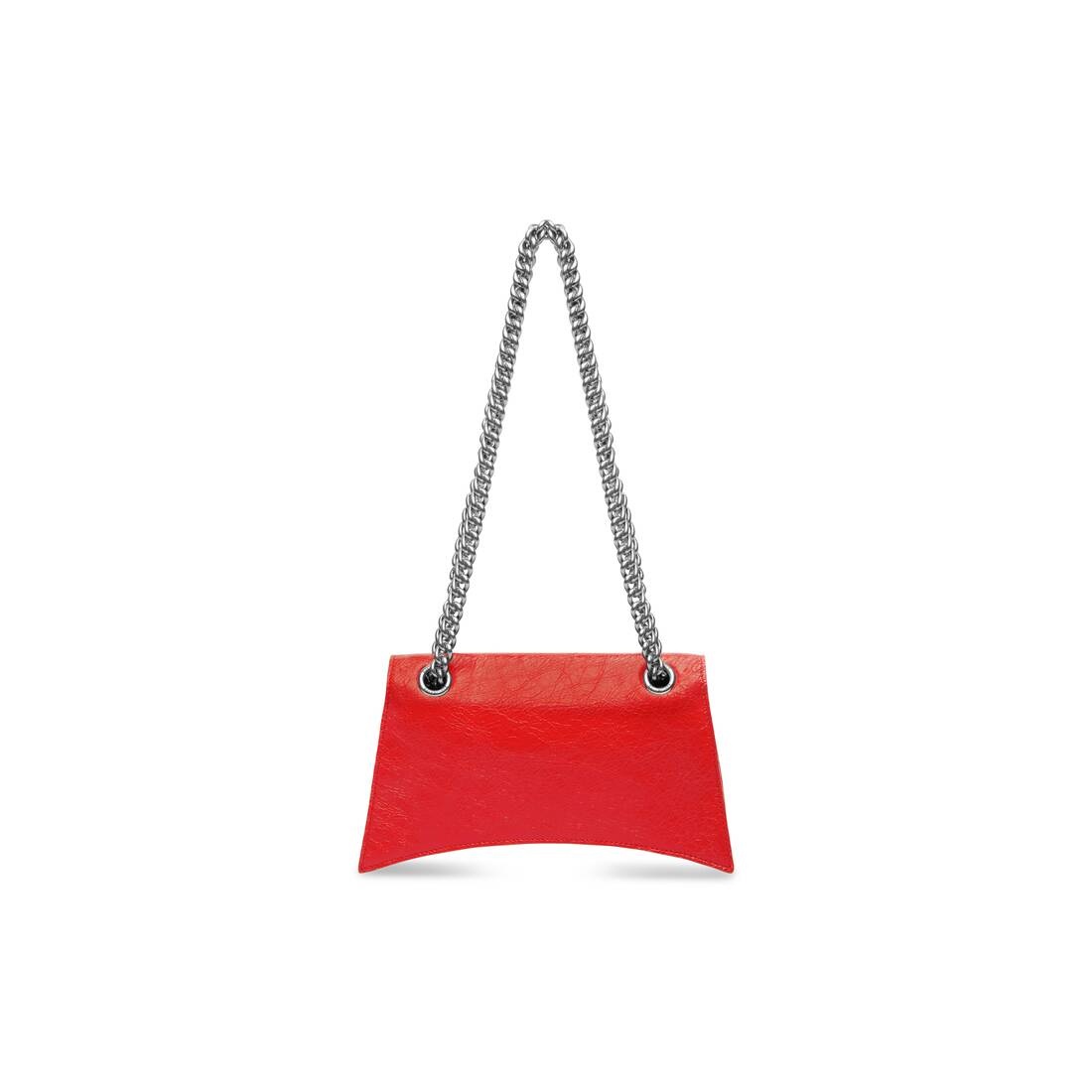 Women's Crush Small Chain Bag  in Red - 6