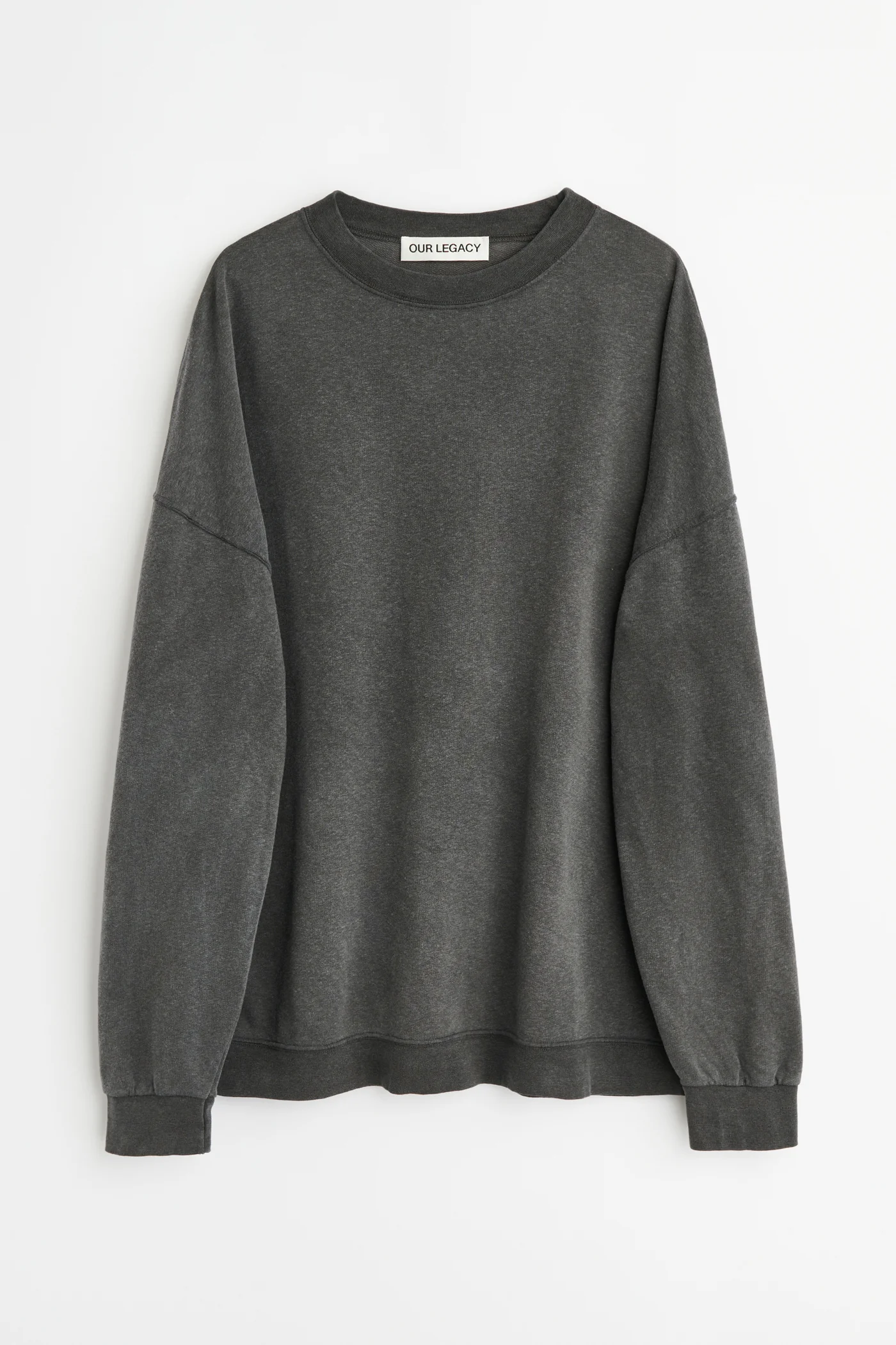 Slack Sweatshirt Washed Black Rogue Loopback - 1