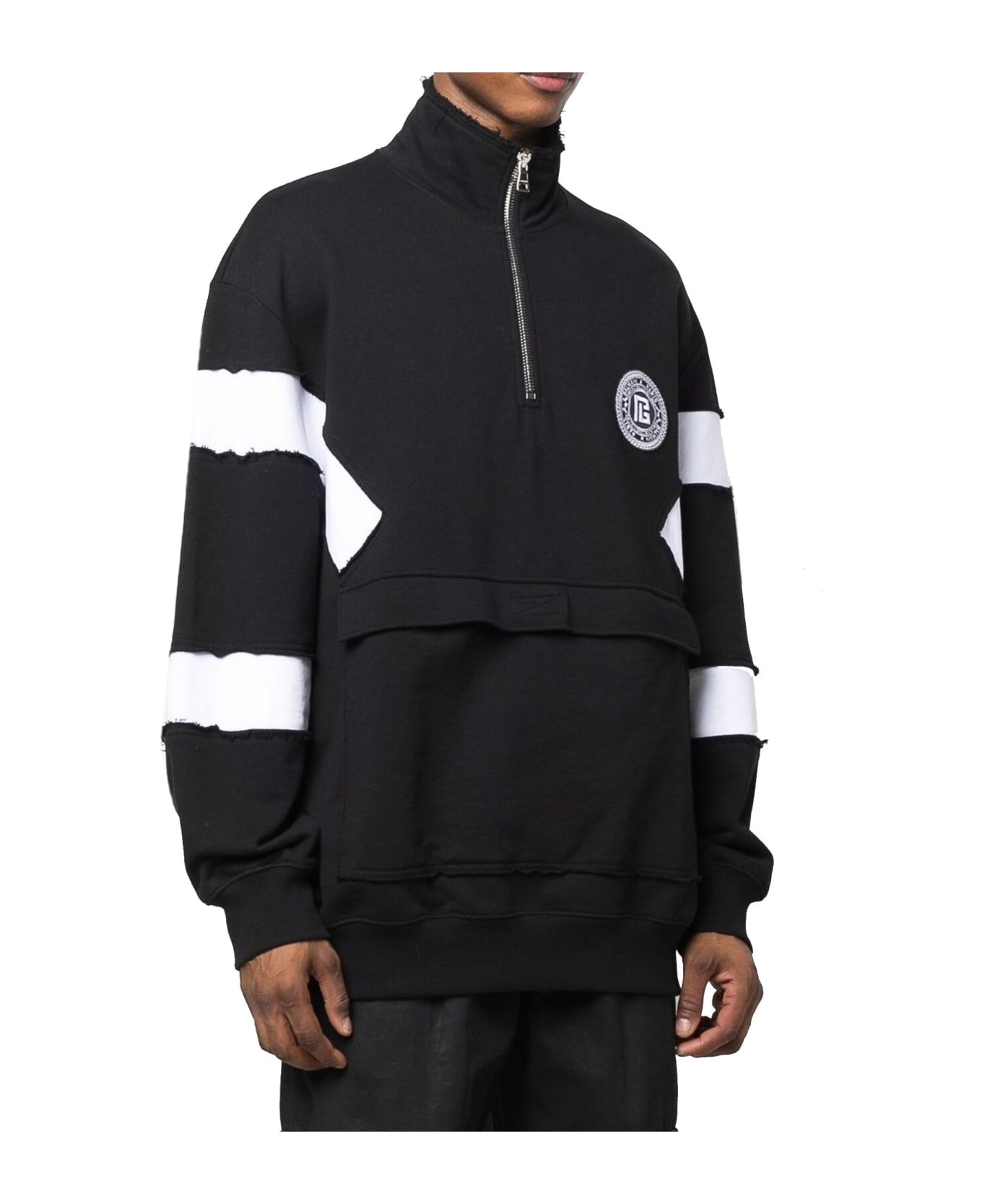 Circle Logo Cotton Sweatshirt - 2
