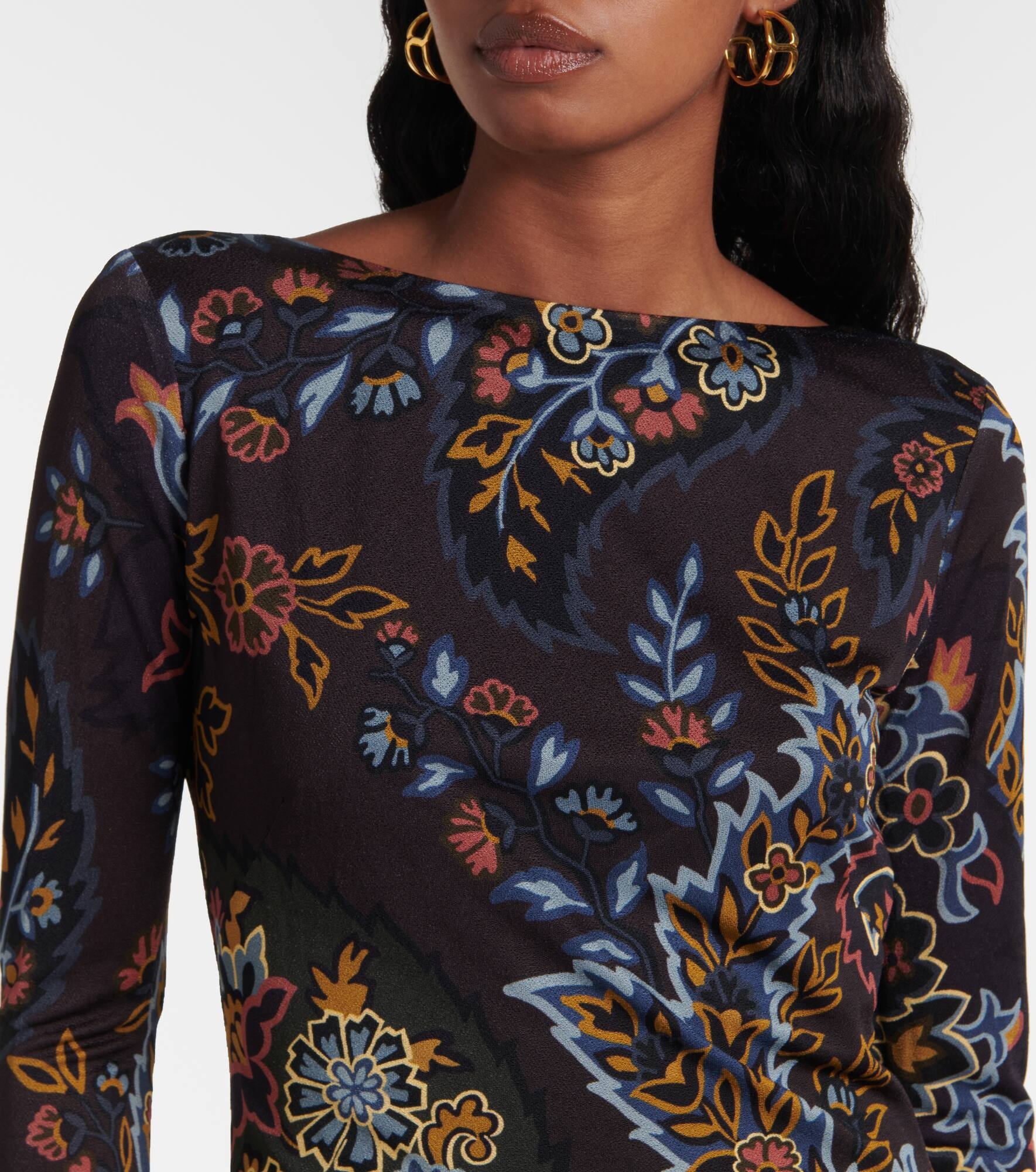 Floral maxi dress - 4