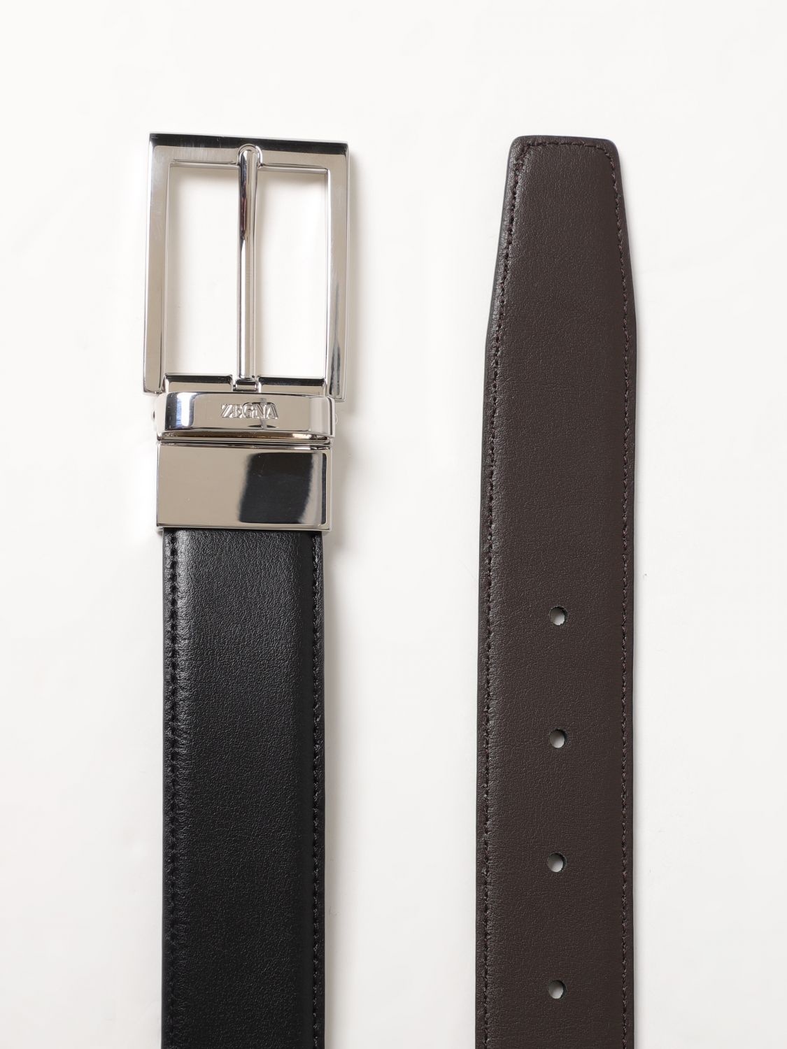 Zegna Belt Men Black - 3