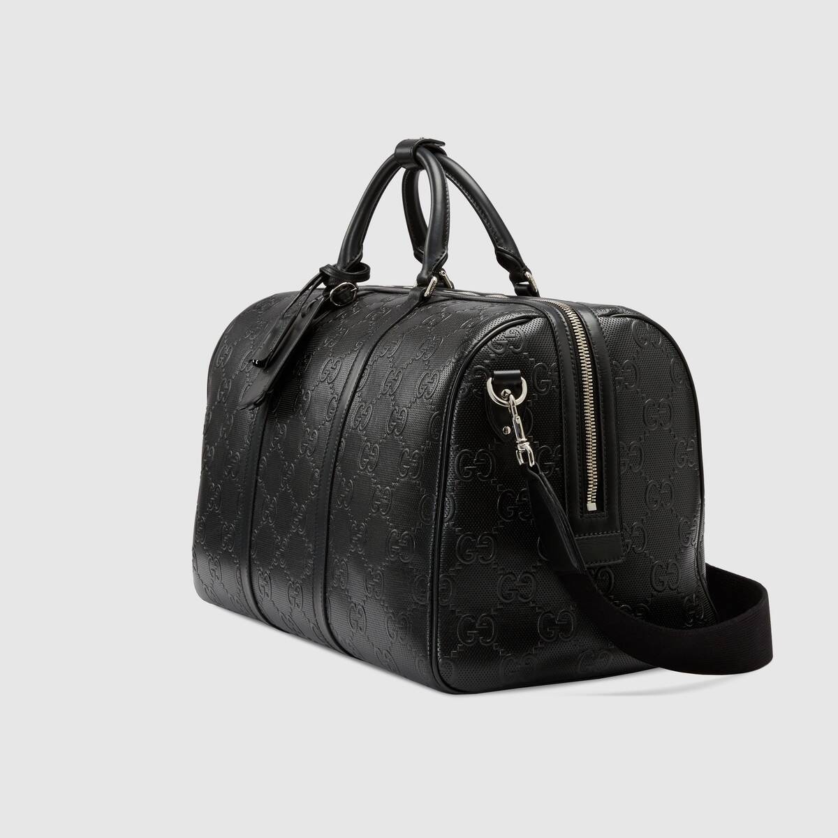 GG embossed duffle bag - 2