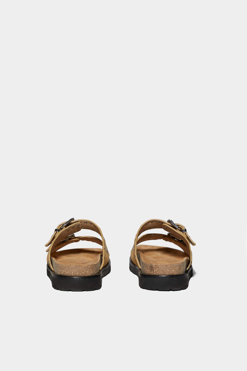 DSQUARED2 GOTHIC GRUNGE FLAT SANDALS outlook