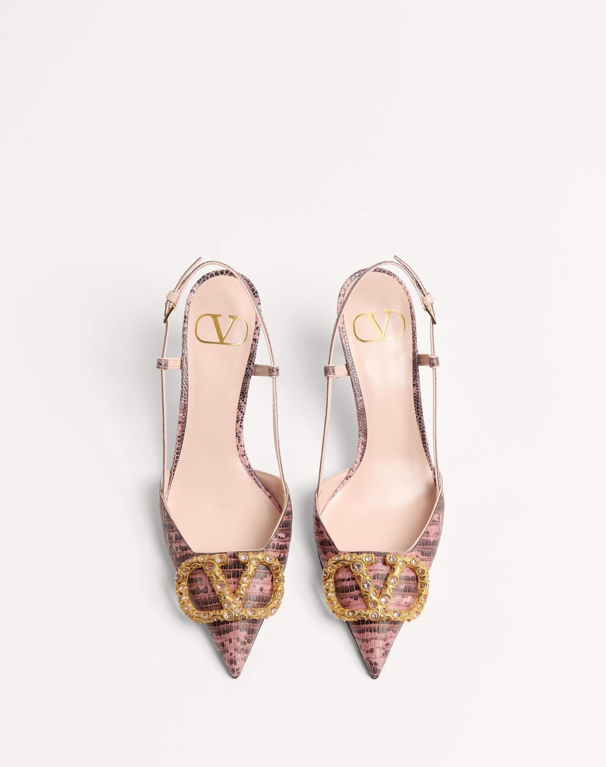 VLOGO SIGNATURE SLINGBACK PUMP IN TEJUS 80MM - 4