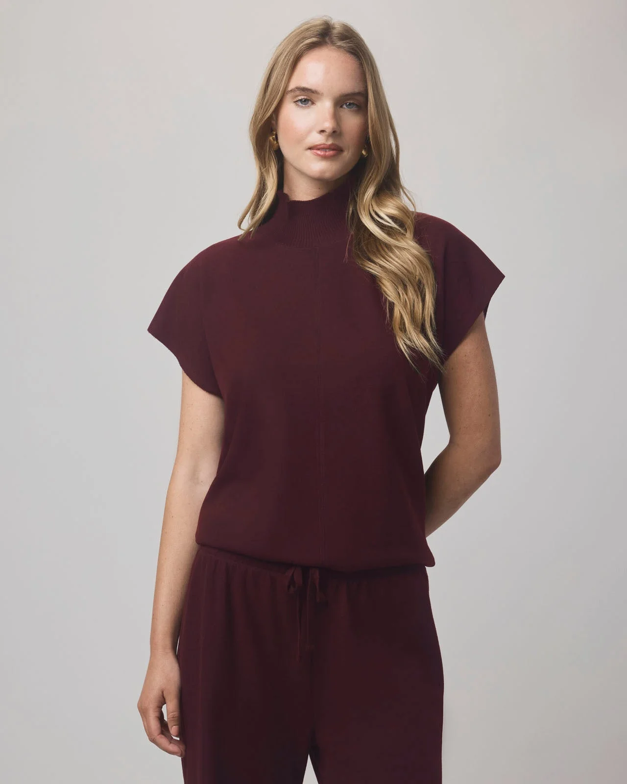 Winslow Mock Neck Pullover - 1