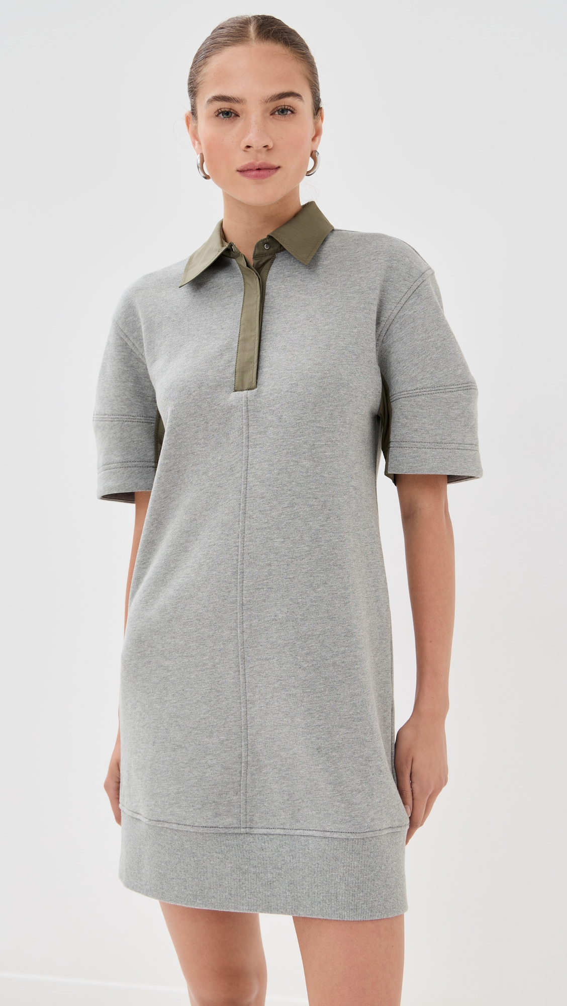 Polo Dress with Ripstop Combo - 6