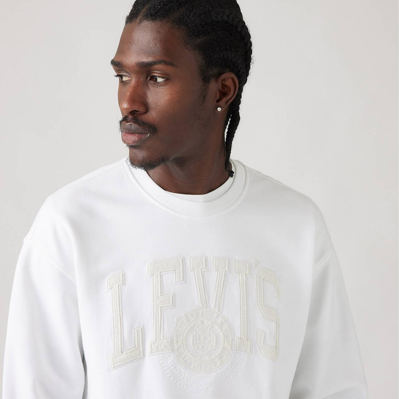 RELAXED GRAPHIC CREWNECK SWEATSHIRT 4