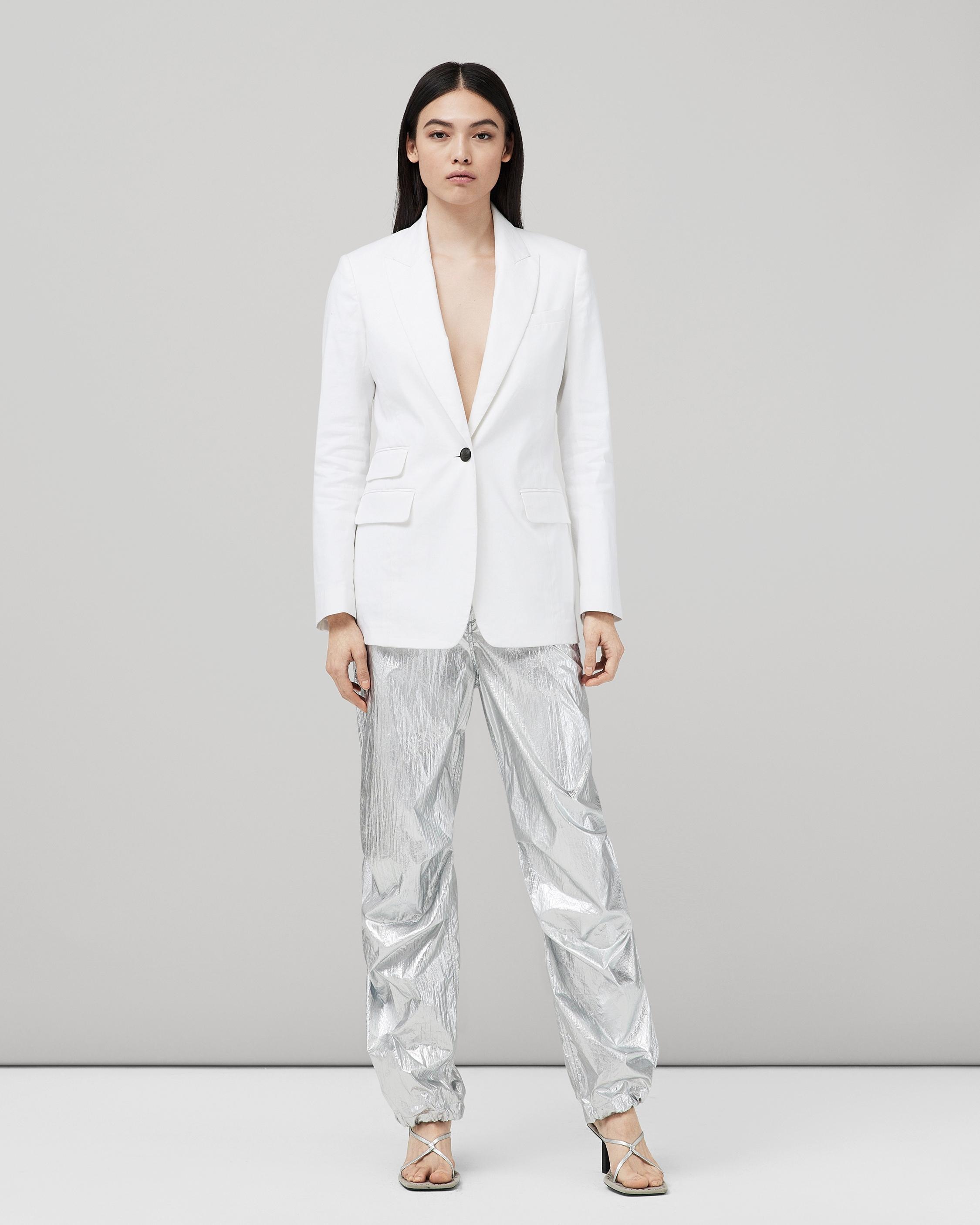 Becky Metallic Nylon Flight Pant
Relaxed Fit Pant - 3
