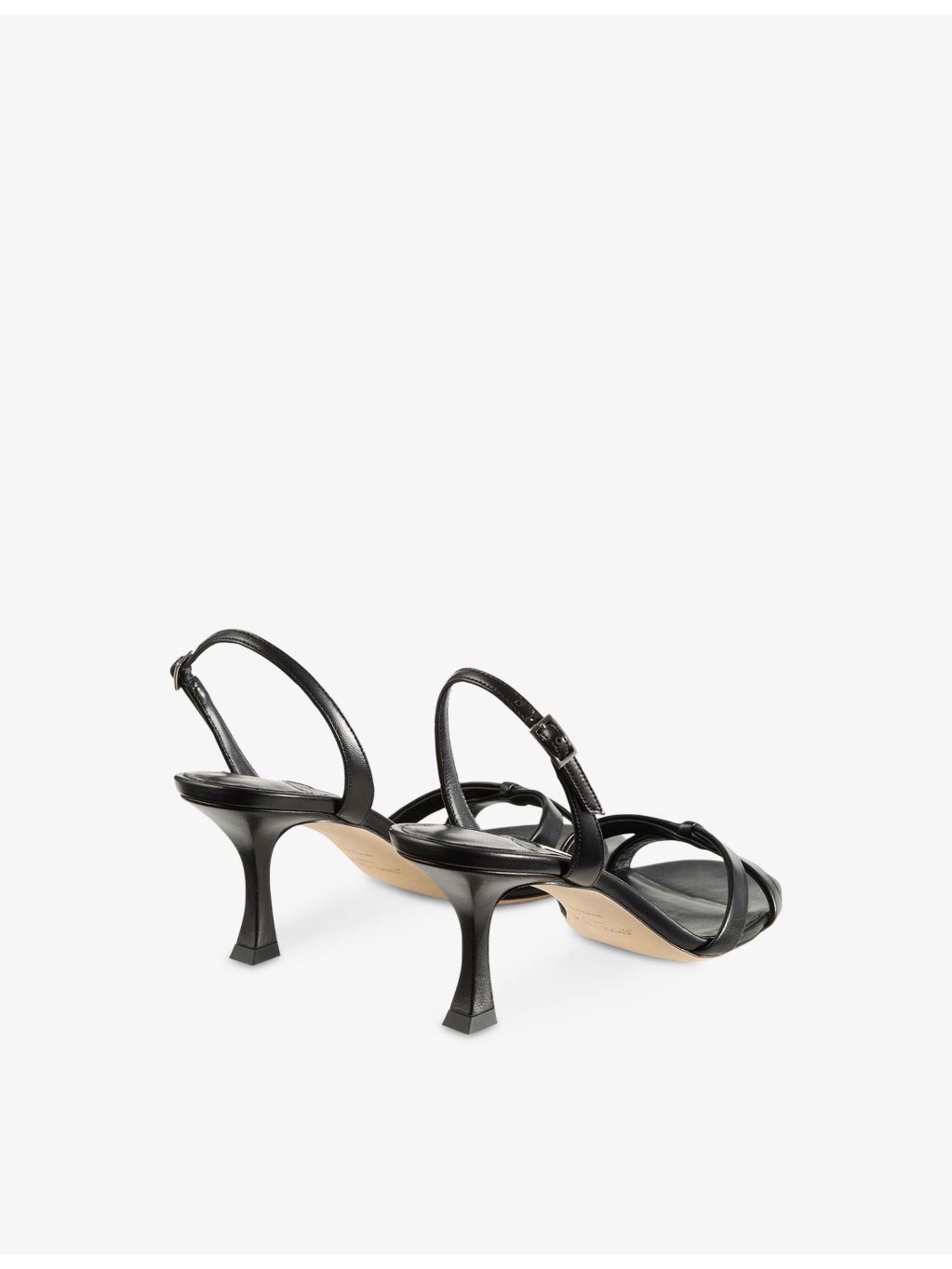 Elsy 70 Leather Heeled Sandals - 4