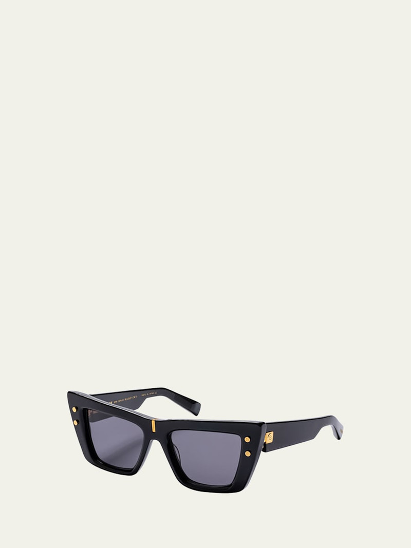 Balmain B-Eye Acetate Cat-Eye Sunglasses outlook
