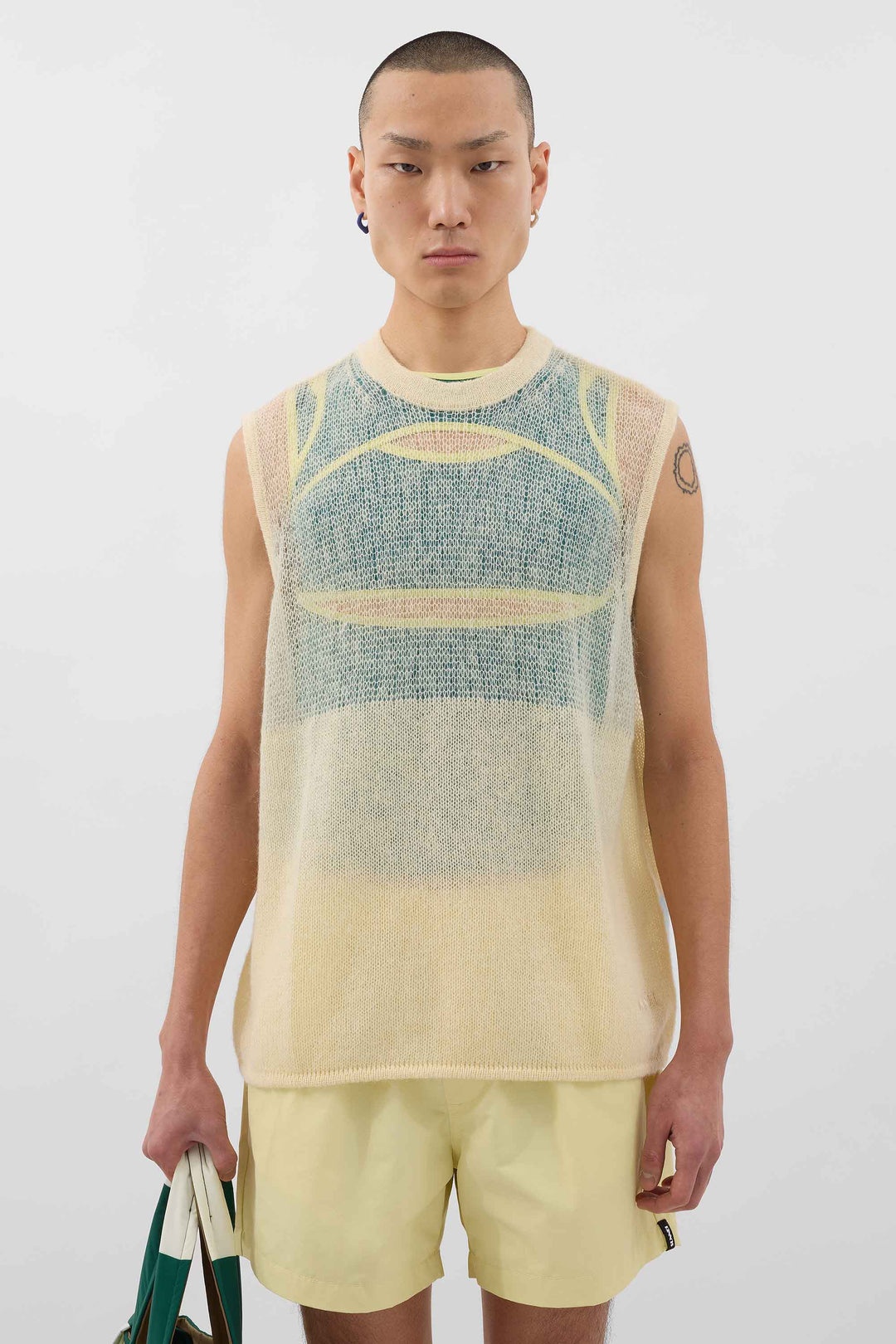 MOHAIR VEST / off white - 2
