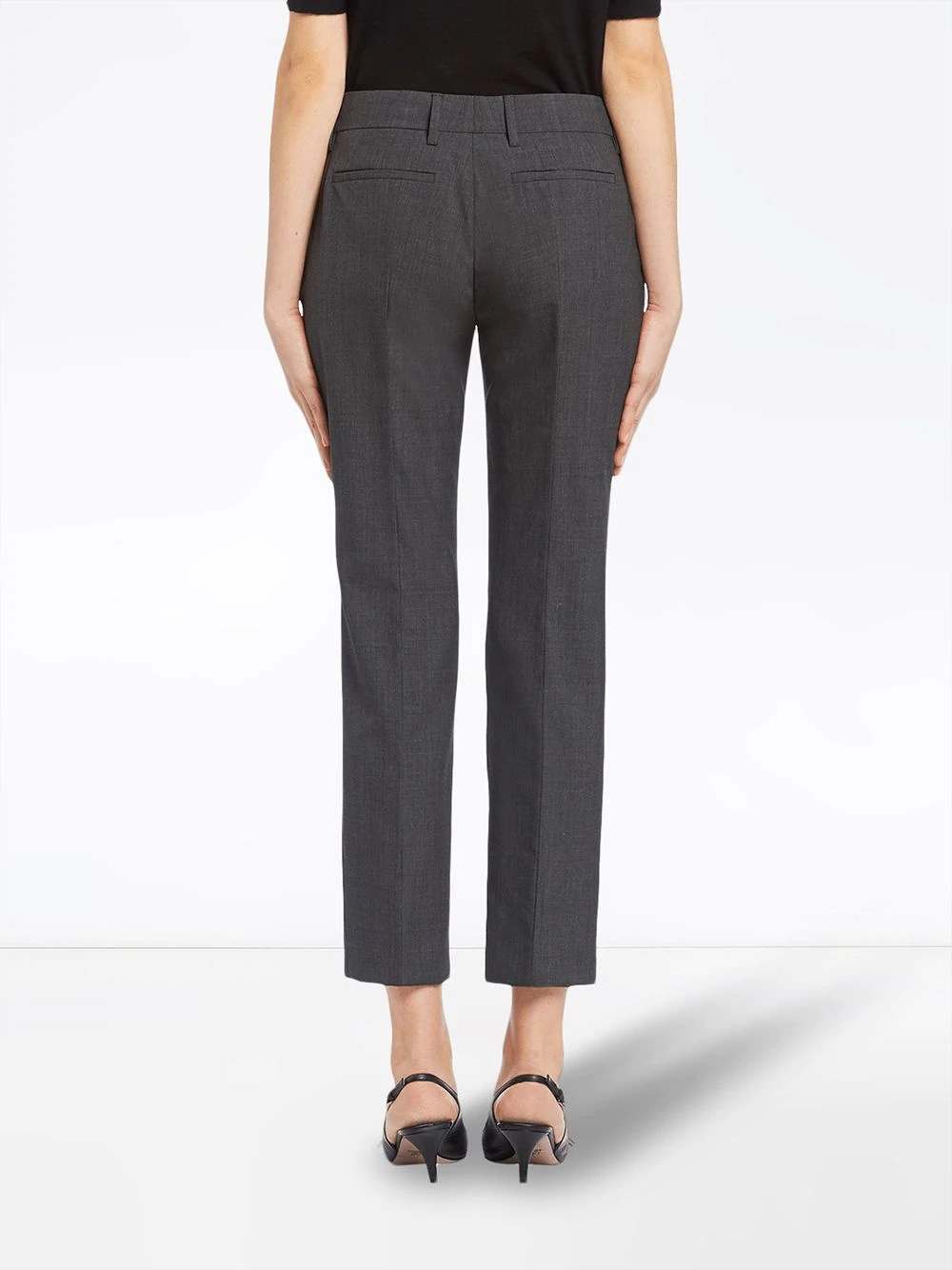 cropped tailored trousers - 4