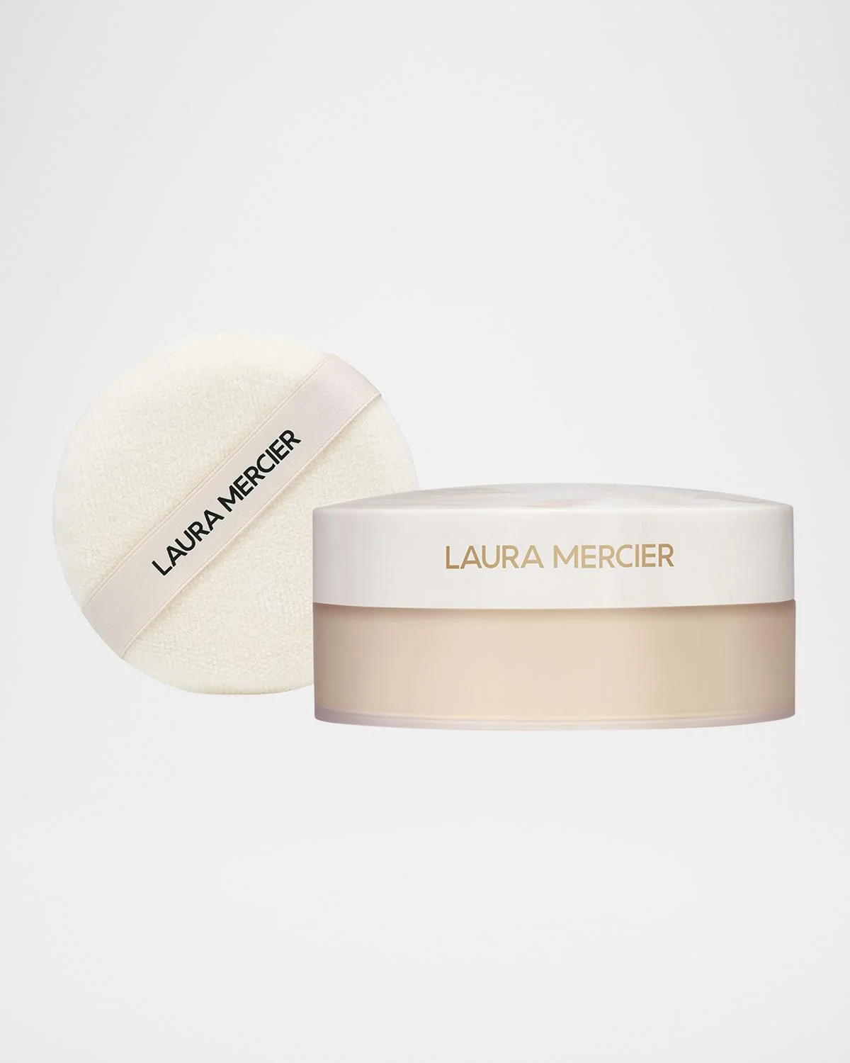 Jumbo Translucent Loose Setting Powder Ultra-Blur & Velour Puff - 1