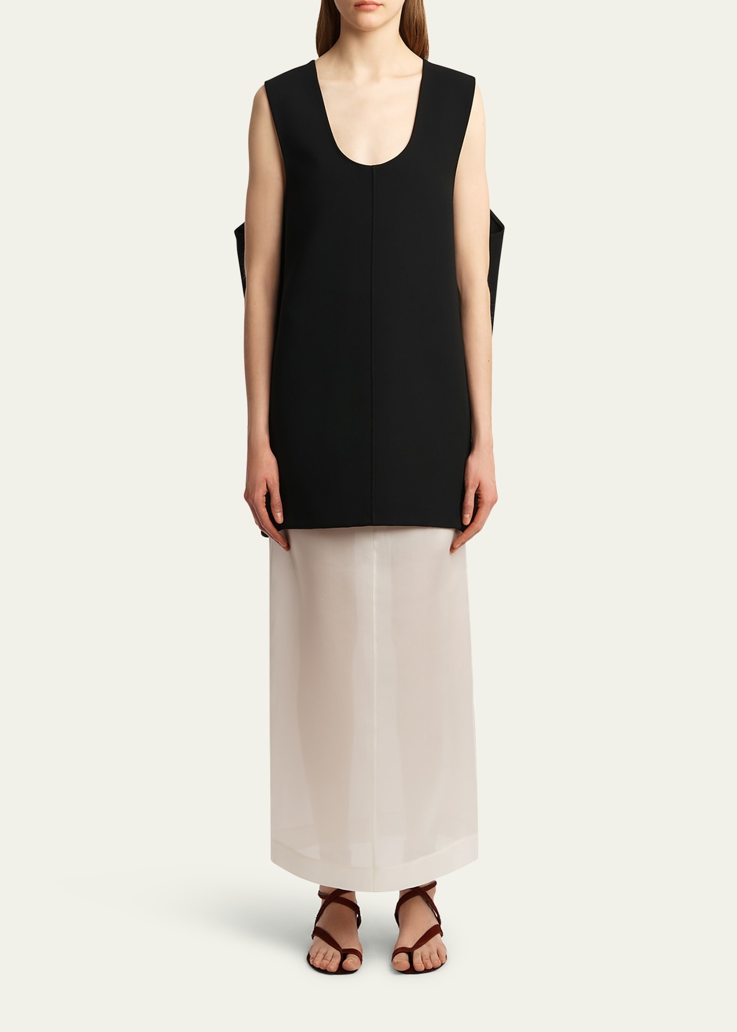 Nyona Scoop-Neck Sleeveless Mini Dress - 2