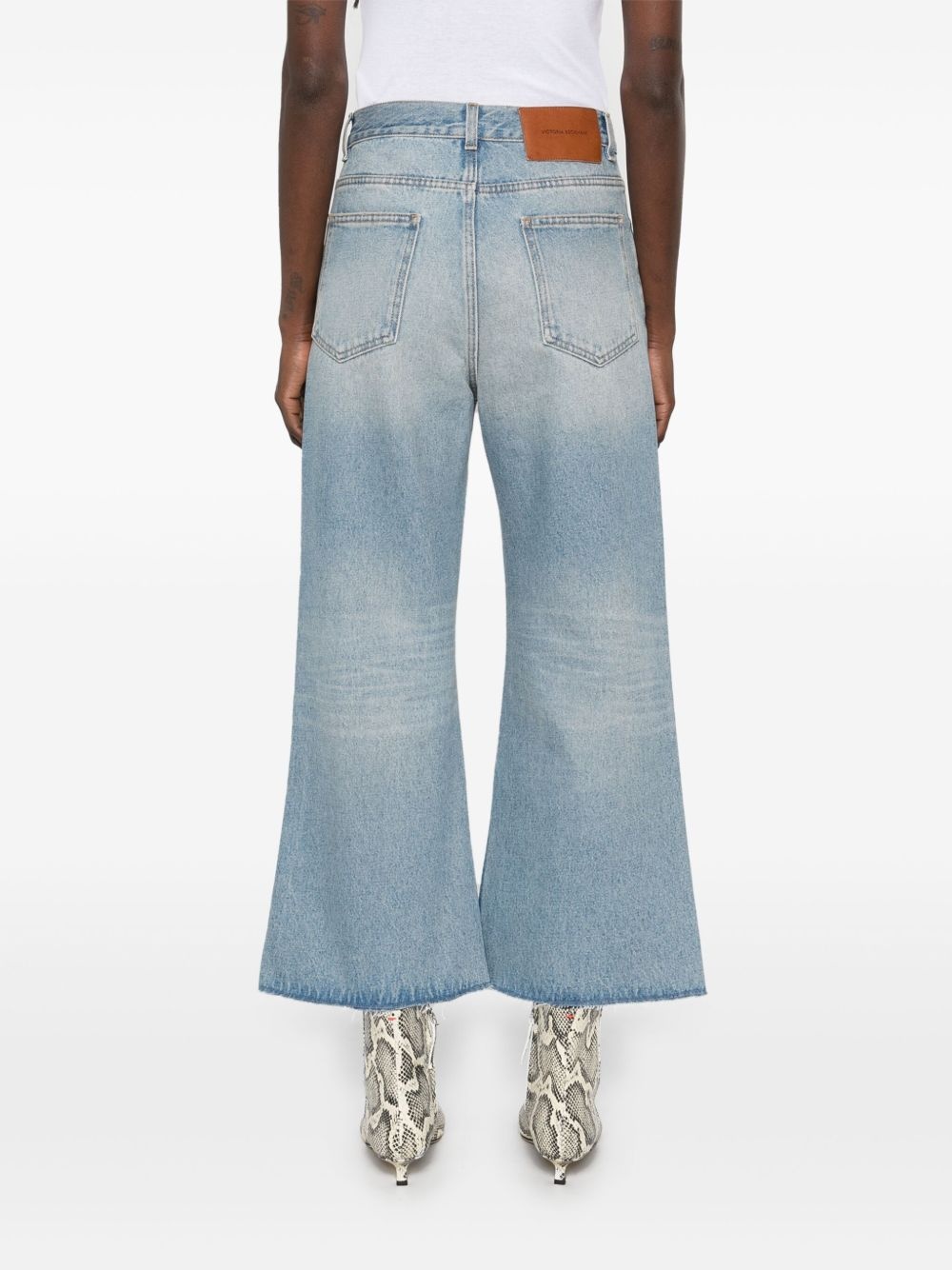 wide-leg jeans - 4
