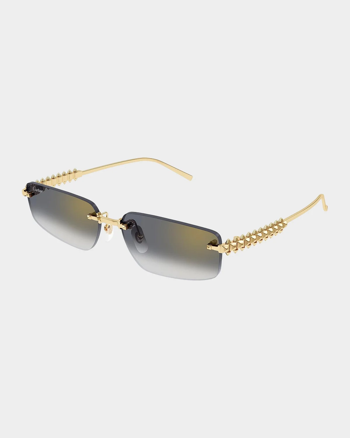 Clash De Cartier 58MM Rectangular Sunglasses - 1