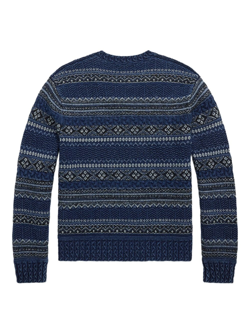 Fairisle V-neck sweater - 2