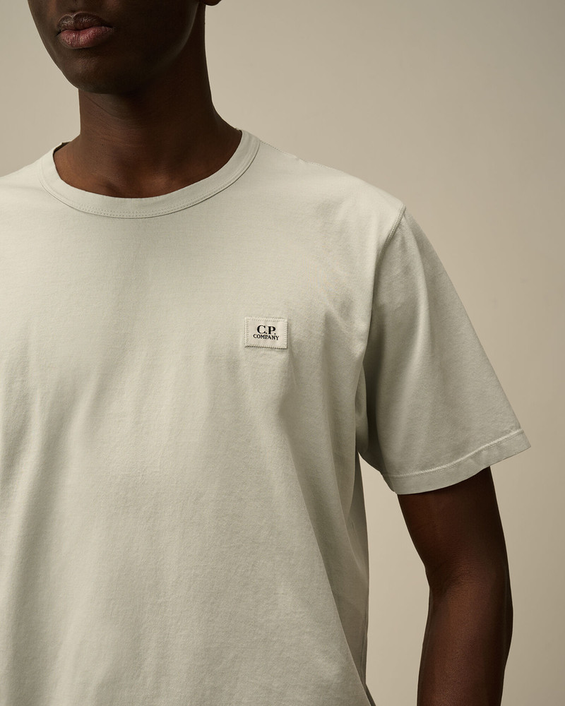 70/2 Mercerized Jersey Logo Patch T-Shirt 5