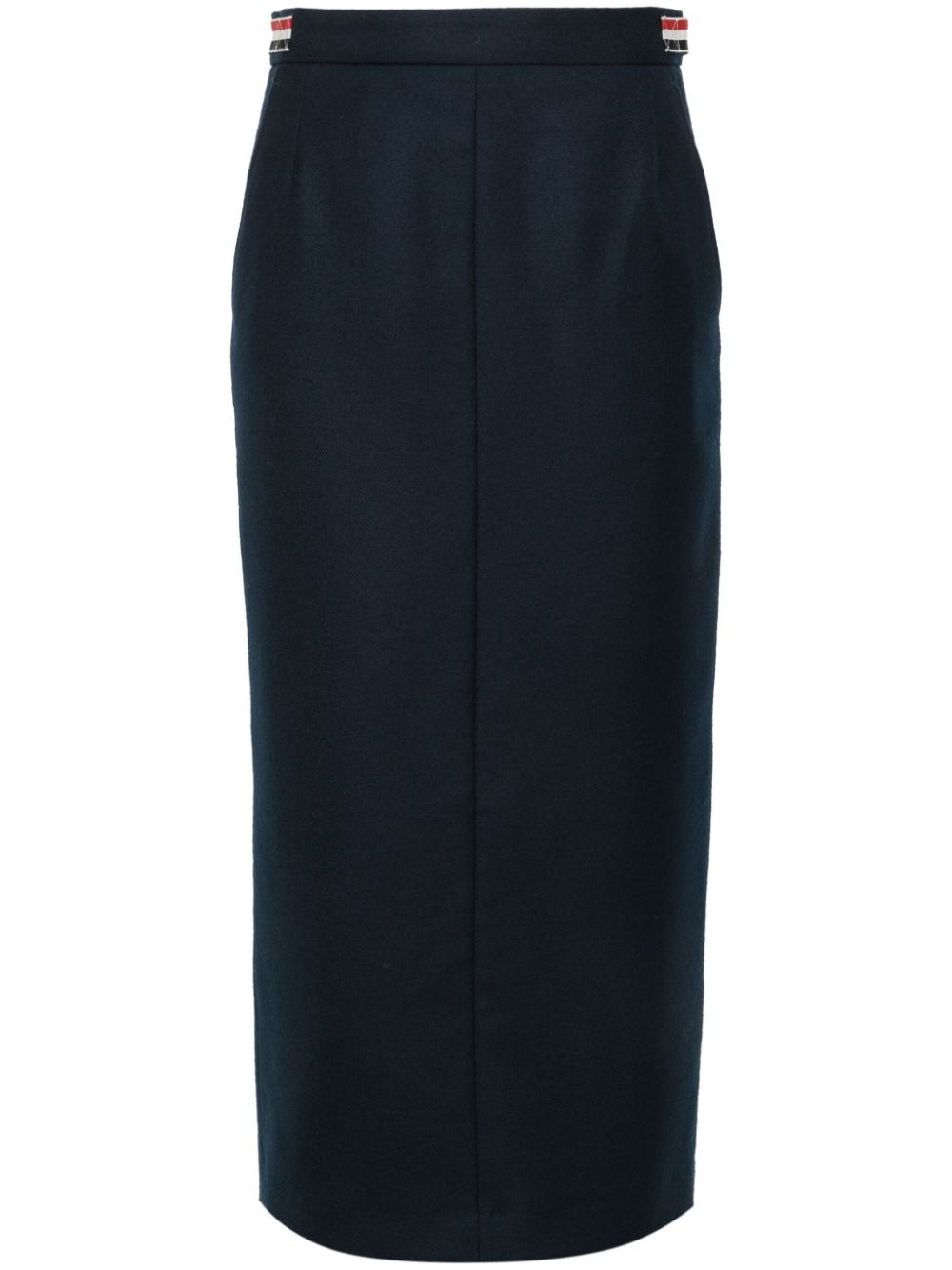 Thom Browne THOM BROWNE - Women Calf Legth Side Tab Skirt In