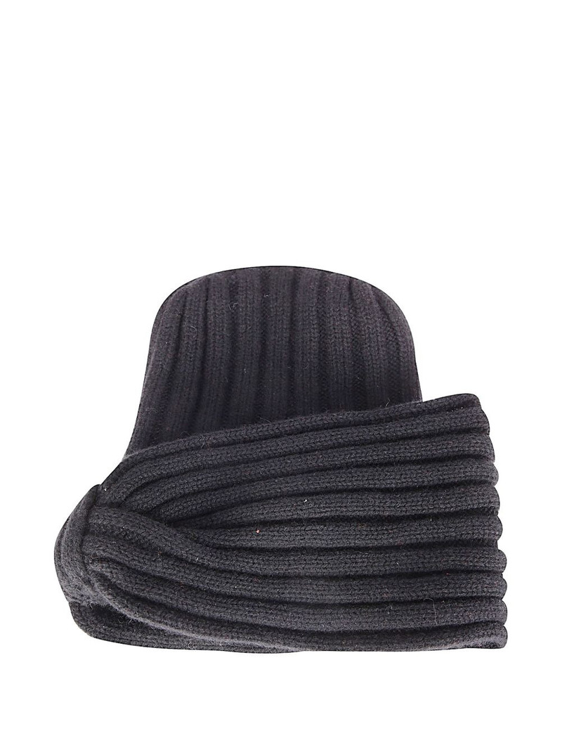 ribbed beanie hat 1