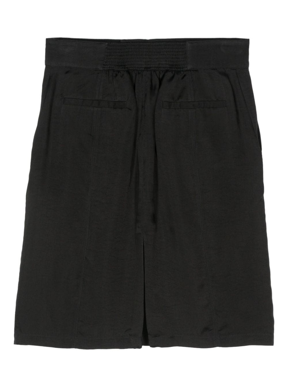 twill-weave mini skirt - 2
