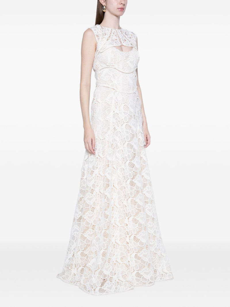 Lace sleeveless maxi dress 3