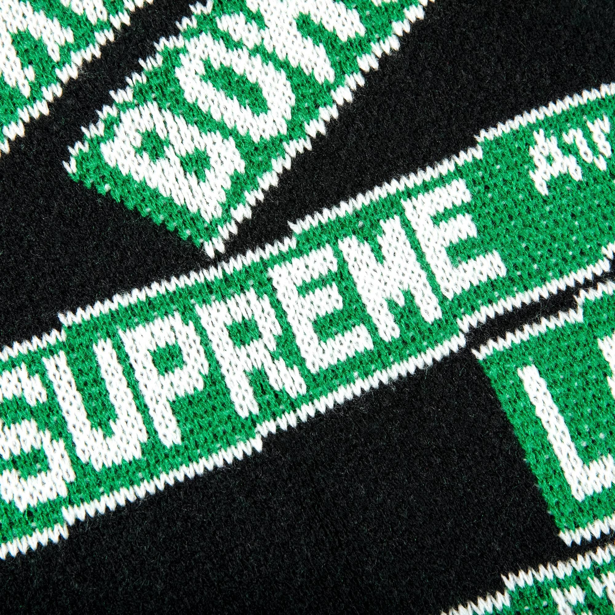 Supreme Supreme Street Signs Sweater 'Black' | goat | REVERSIBLE