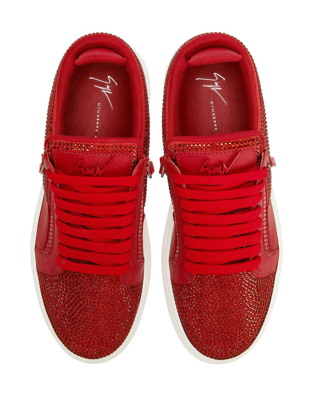 GZ94 rhinestone-embellished sneakers - 4