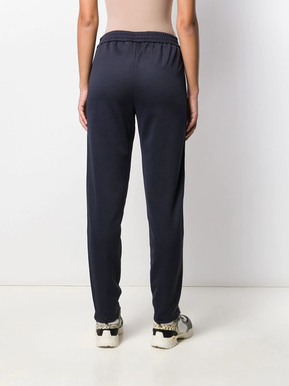 stripe detail track pants - 4