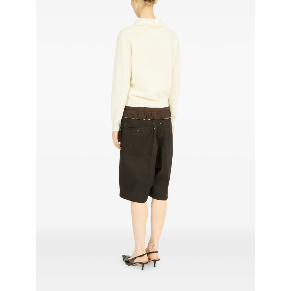 Maison Margiela Neutrals Tops - Polo Tops Women - 3