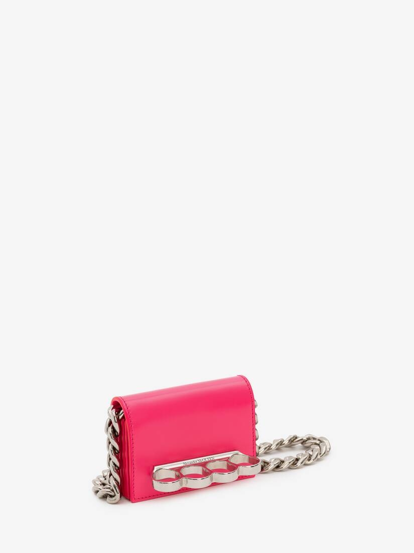 The Four Ring Micro in Neon Pink - 2