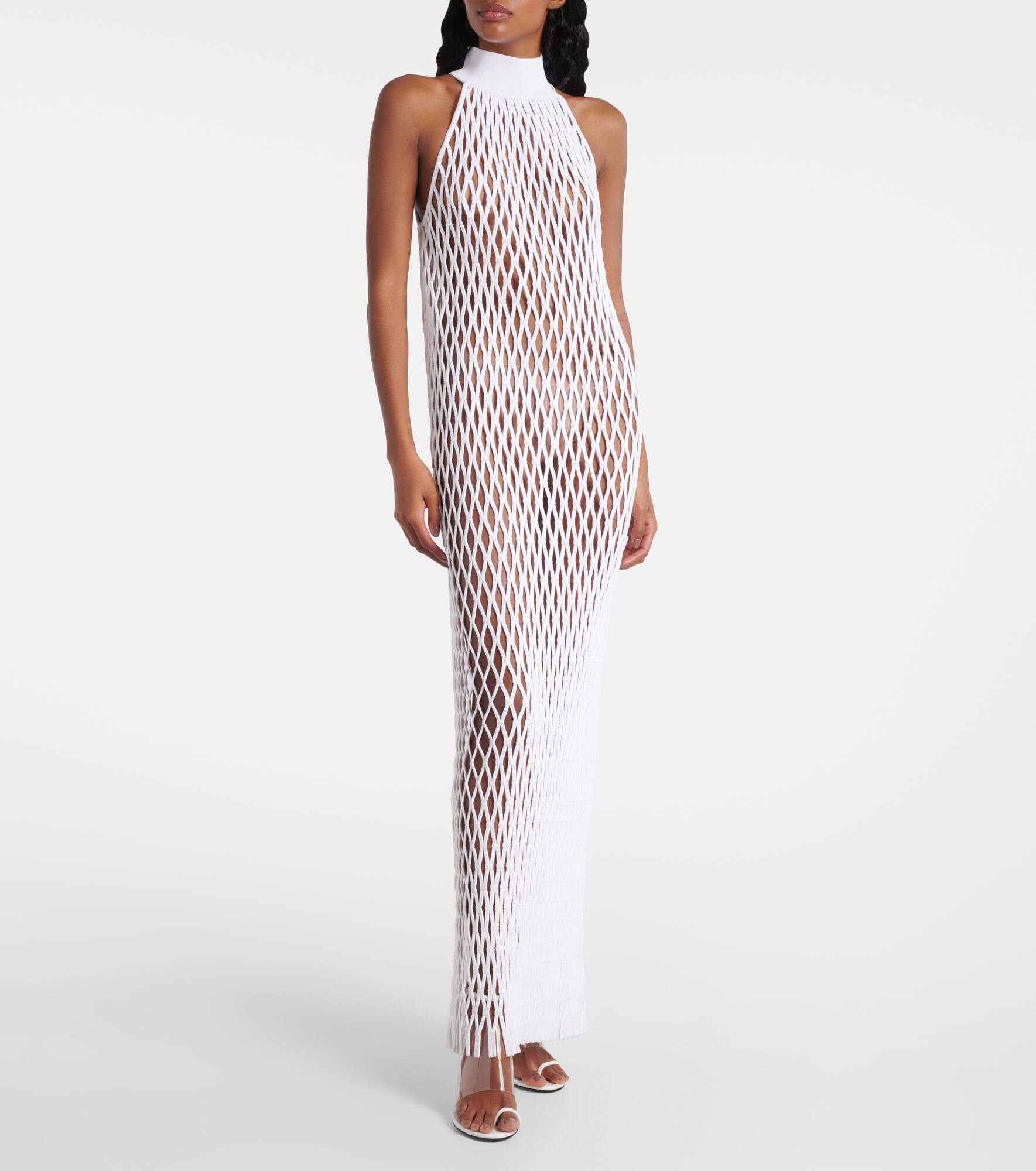 Macramé maxi dress - 2