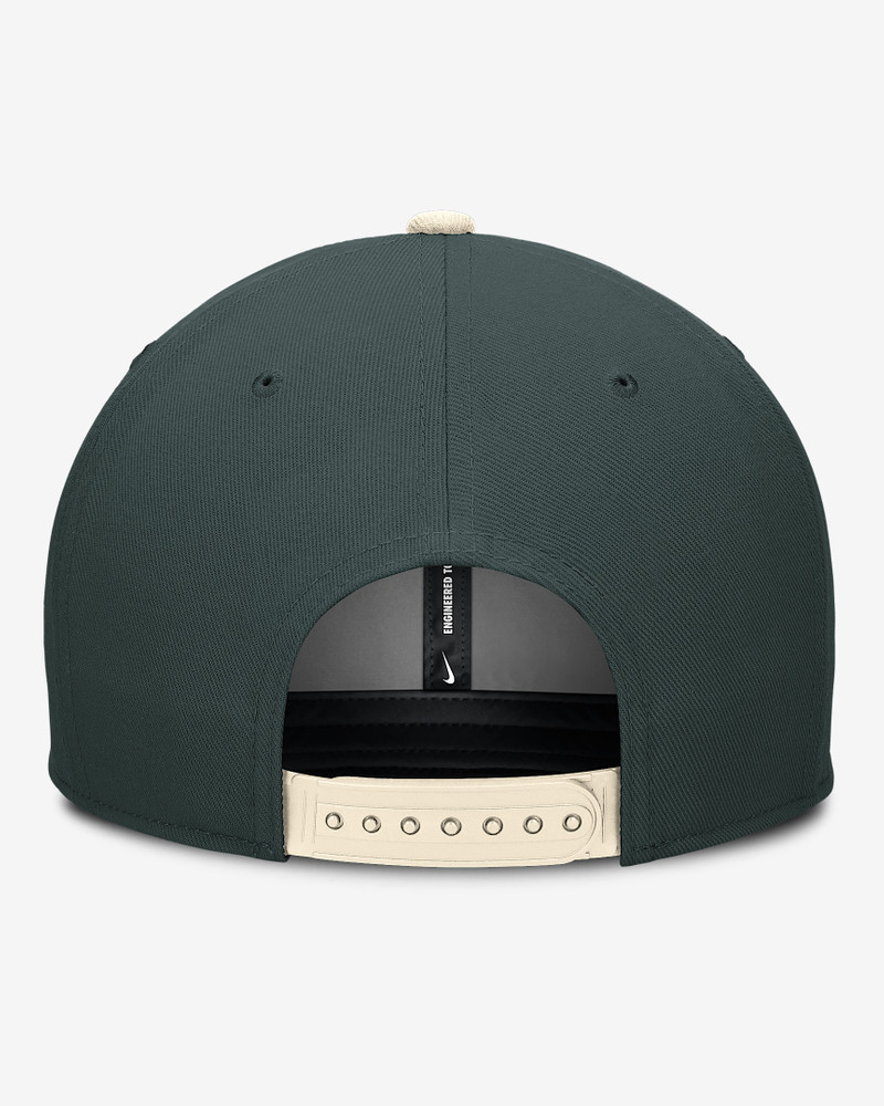 Nike Michigan State Legacy Script Men's Nike Dri-FIT College Adjustable Hat outlook