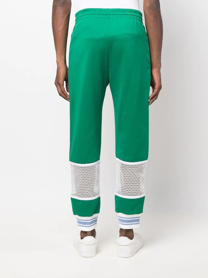 mesh-panel track pants 4